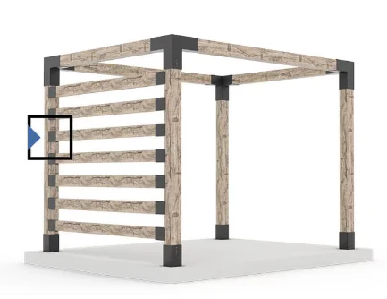 TOJAGRID KNECT 2x6 Top Rafter Bracket for Pergola (new) - Image 8