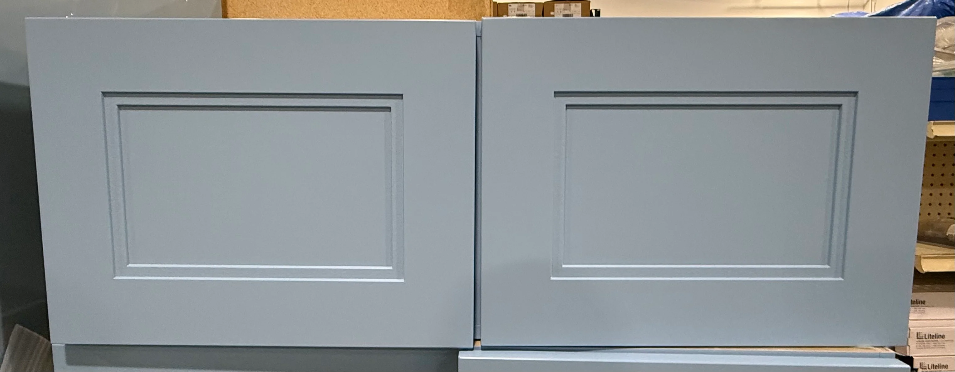 Blue Single Kitchen Cabinets (new) - Image 4