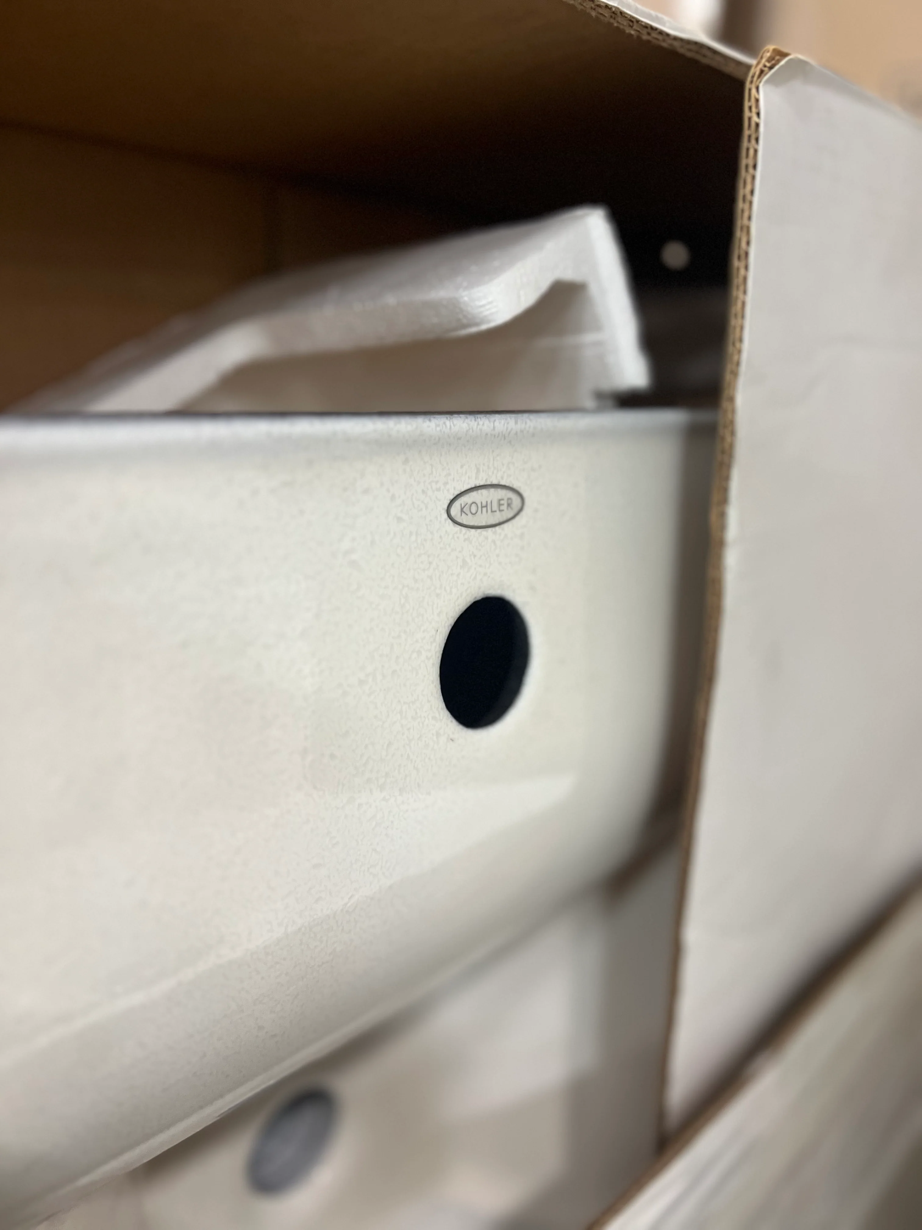 Cast Iron Vanity Top & Sink - Image 4