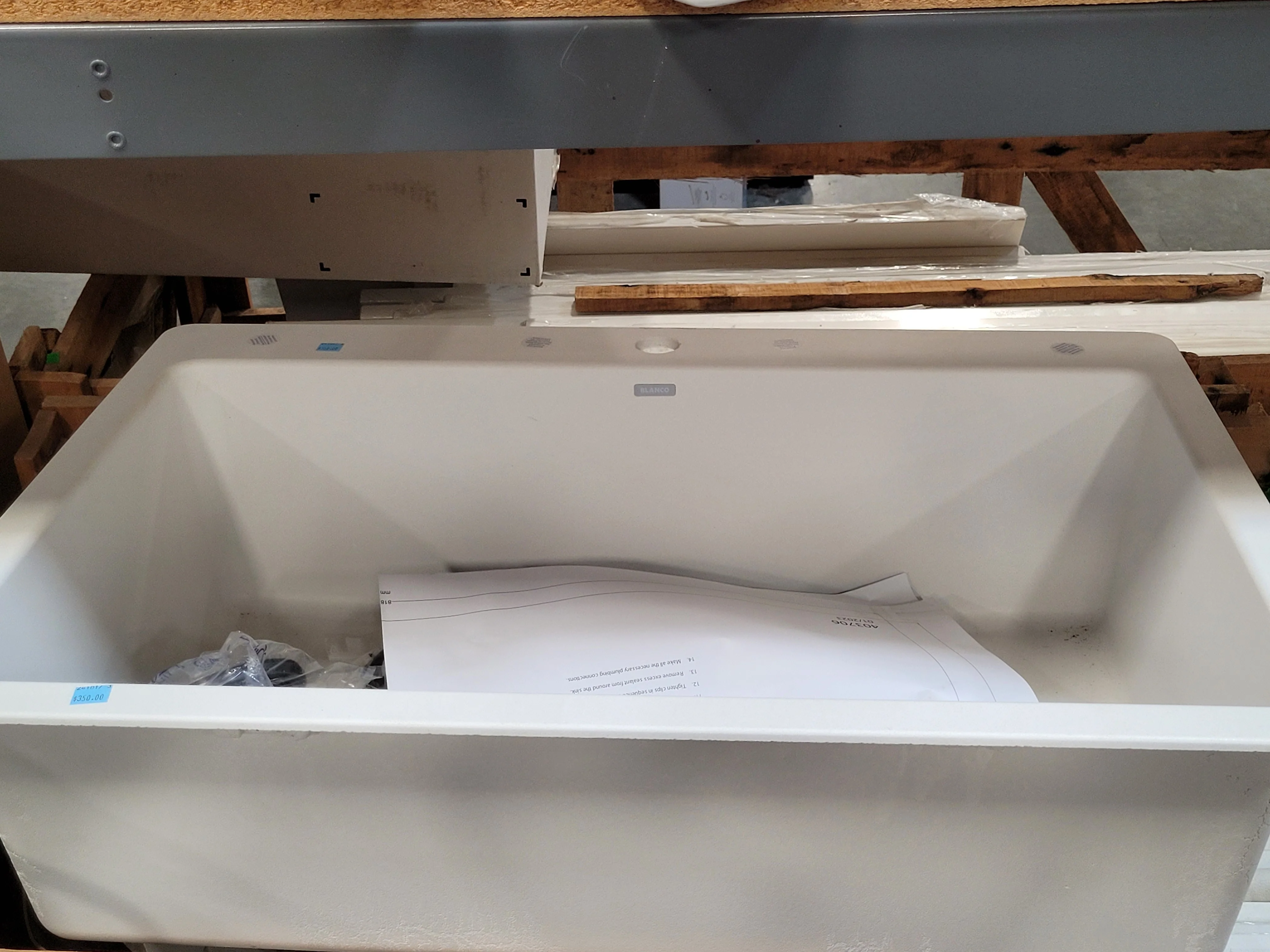 Blanco 33" Drop-In Sink (new) - Image 3