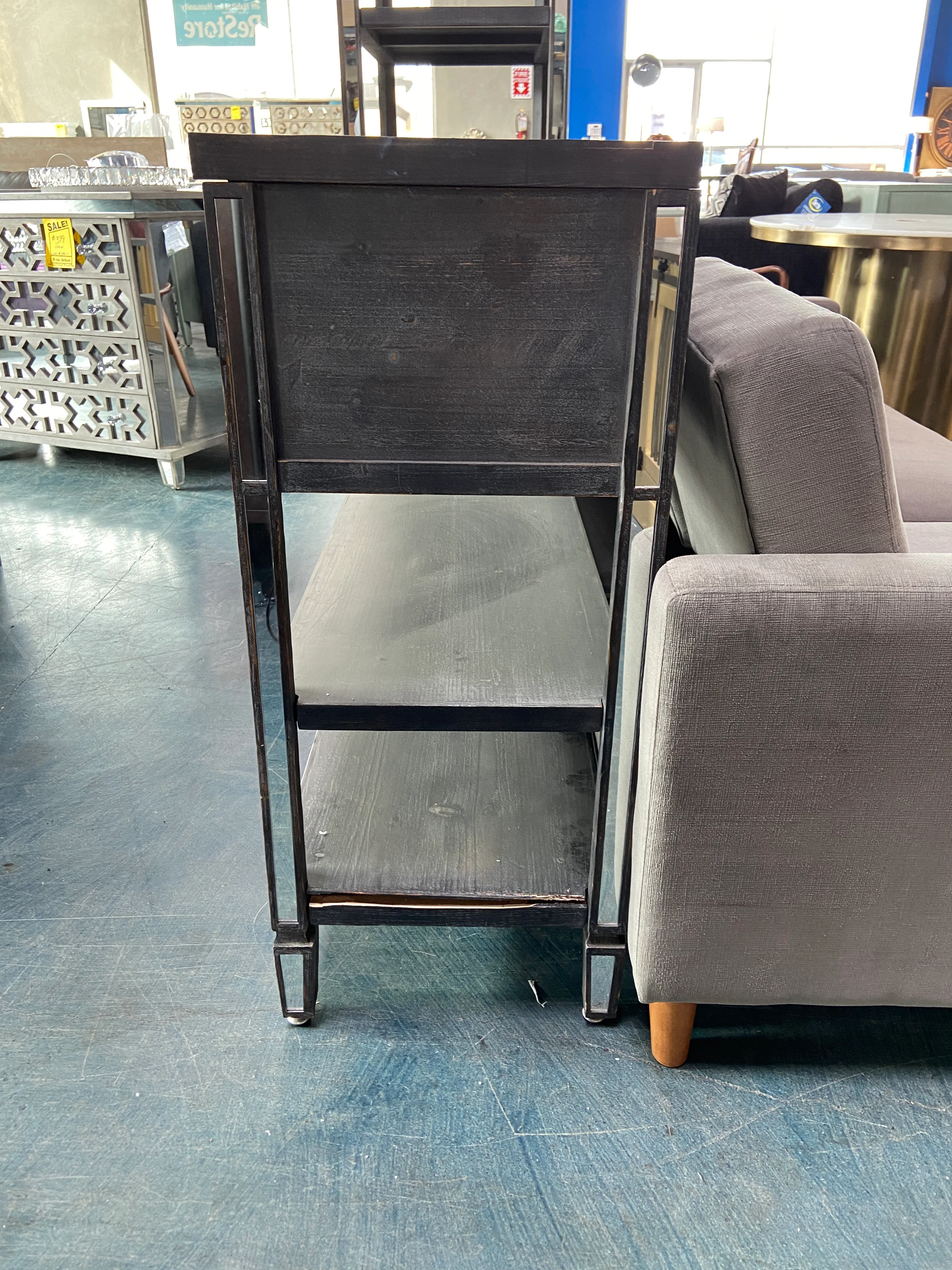 Mirrored Console Table (used) - Image 4