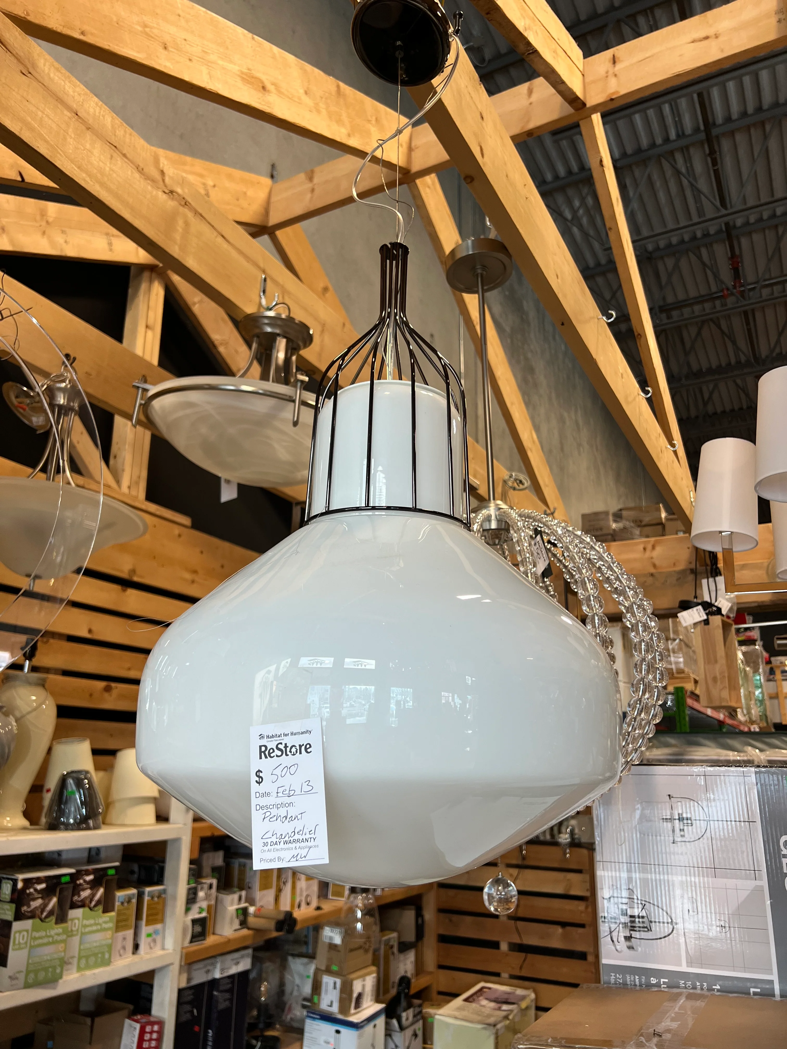Large Bulb Pendant Light - Image 3