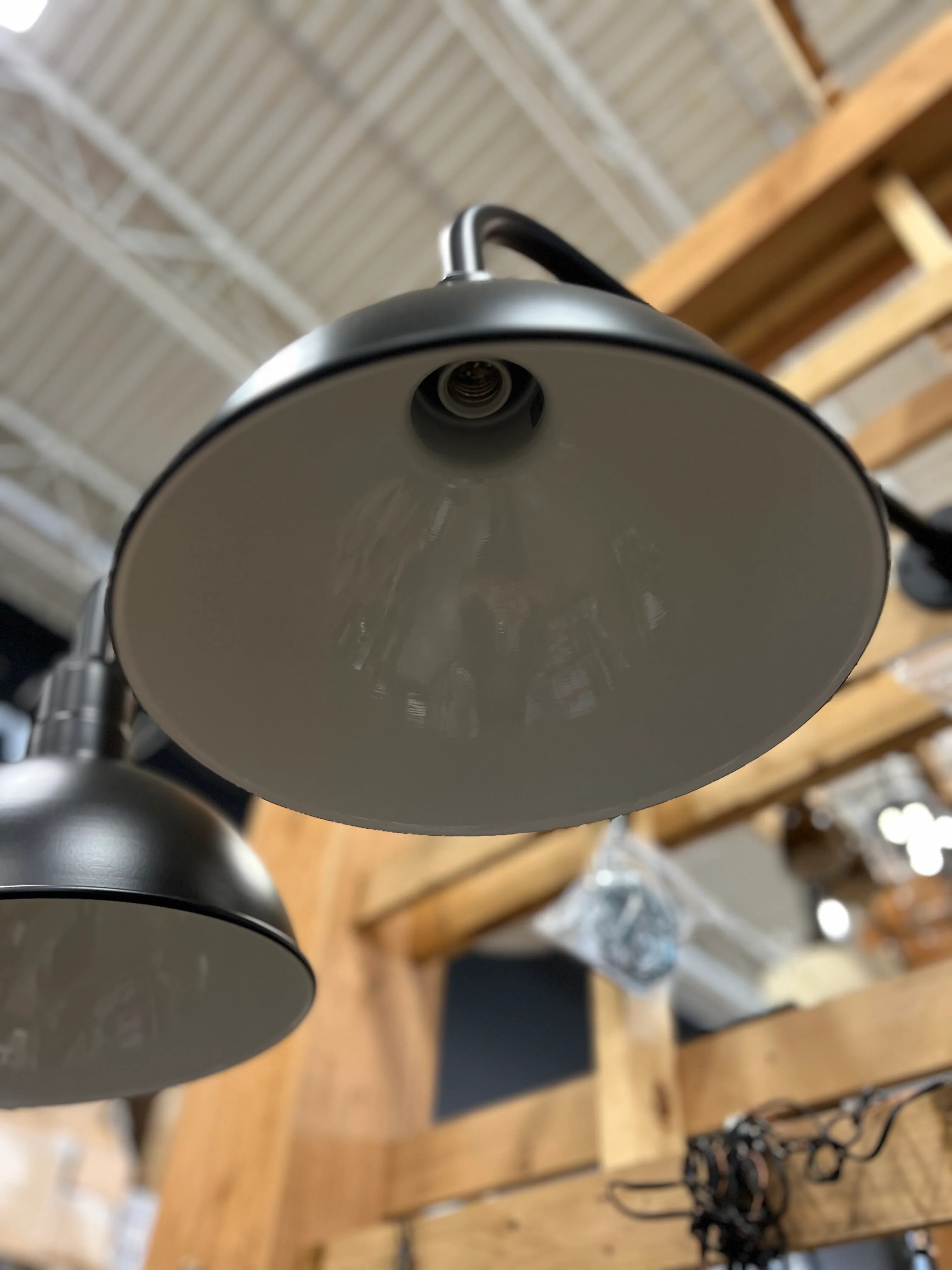 Black Gooseneck Wall Sconce - Image 3