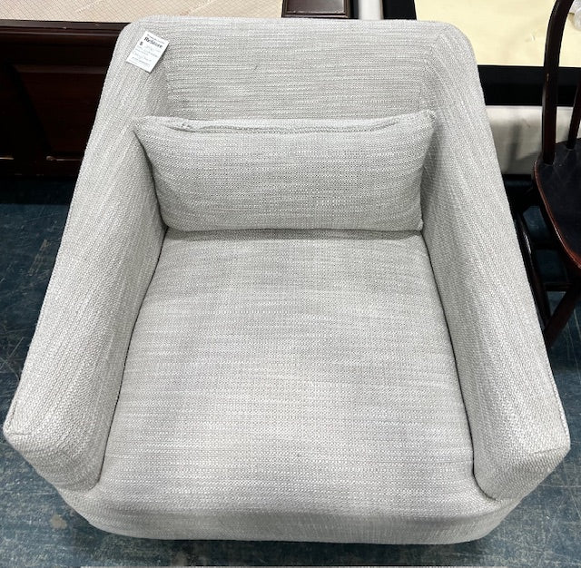 Light Grey Armchair - Image 3