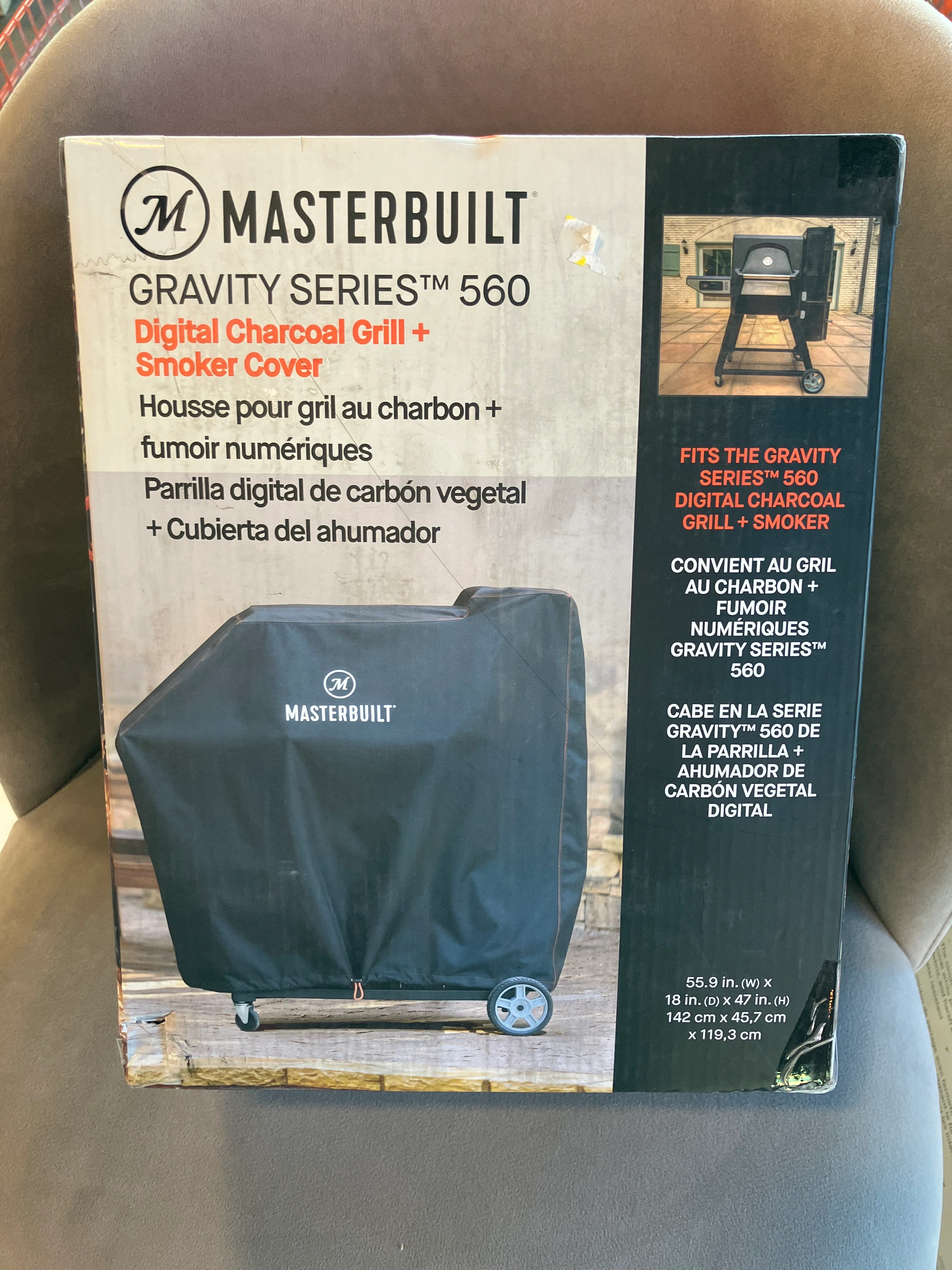 Masterbuilt Gravity Series and AutoIgnite Digital Charcoal Grill and Smoker Grill Cover - Image 3