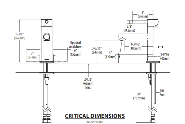 Moen Gold Bathroom Faucet - Image 3