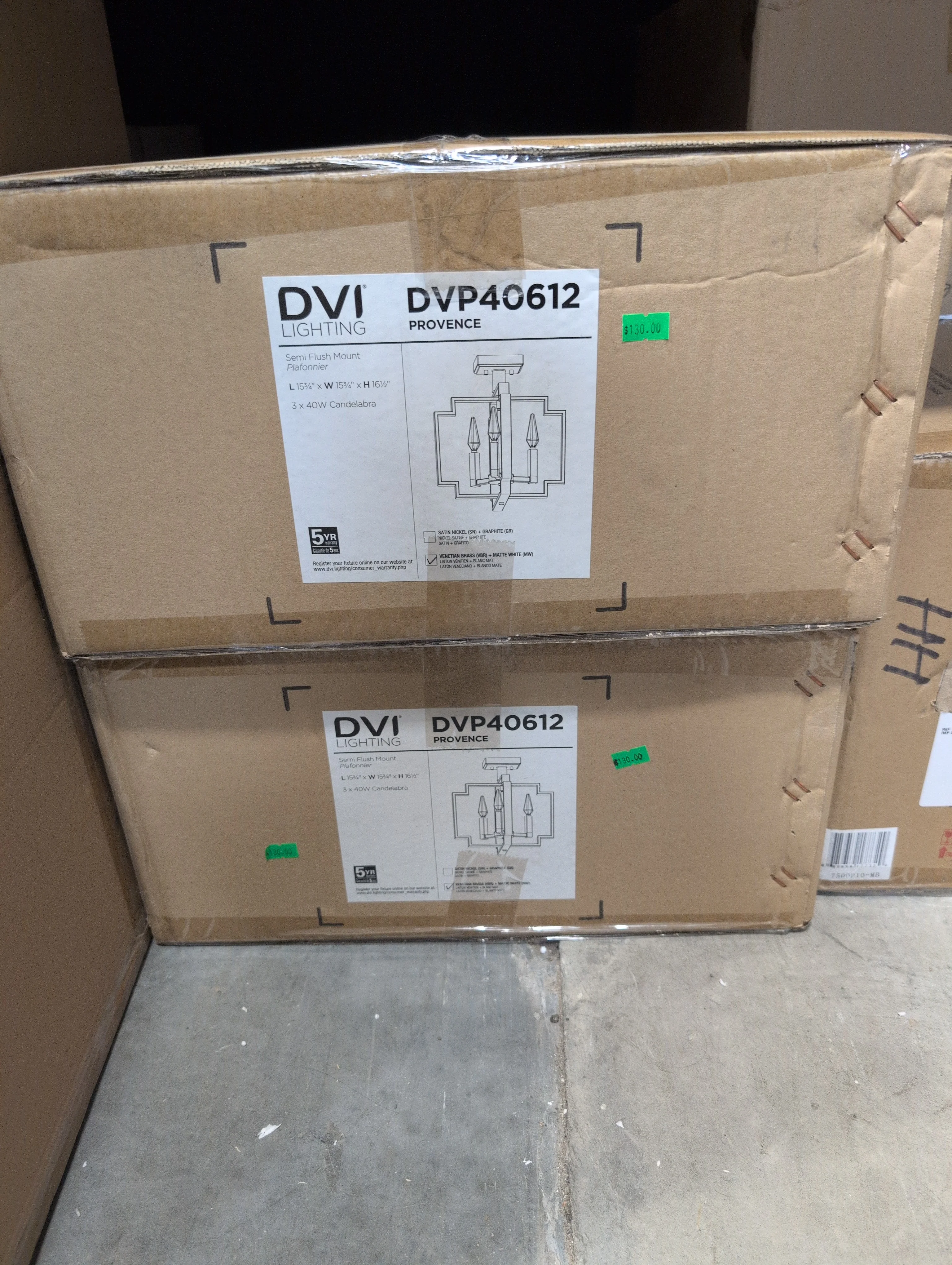 Charming Provence Semi Flush Mount Light for Any Space - Image 3